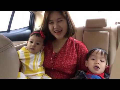 Gia đình su su- Đi chúc tết  nhà ông bà ngoại nhận lixi siêu khủng-Almira cherry
