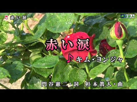 キム・ヨンジャ【赤い涙】カラオケ
