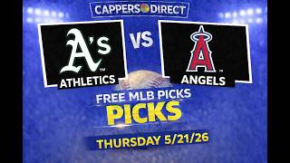 Athletics vs Angels FREE MLB Pick Today | Thursday 5/21/26 Betting Prediction