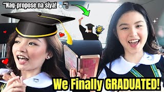 WE GRADUATED!! Our Most EMOTIONAL Day Ever | May Nag PROPOSED!? | Aurea & Alexa
