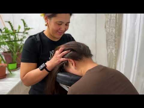 Chair Massage with Lady Anita: Relaxation in Head and Neck Massage!