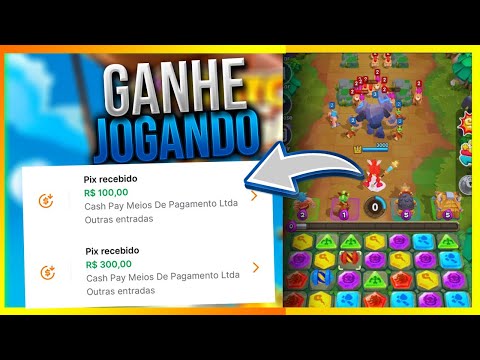 NOVO JOGO IGUAL CLASH ROYALE PAGANDO PARA JOGAR -como ganhar dinheiro jogando! (PROVA DE PAGAMENTO)