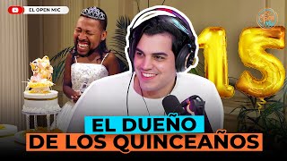 CARLOS MOORE EL DUEÑO DE LOS QUINCEAÑOS (EL OPEN MIC)