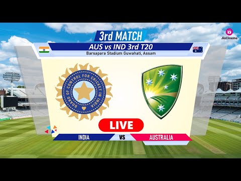 🔴Ind vs Aus Live - 3rd T20 | India vs Australia Live Cricket Match Today