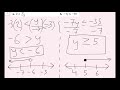 Solving and Graphing Inequalities with Multiplication & Division
