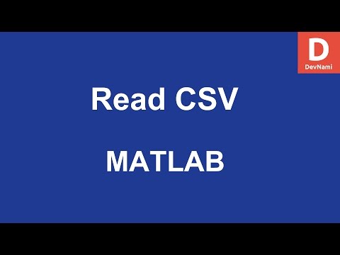 matlab read csv