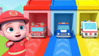 Super Heroes - Firefighter, Policeman, Doctor | Rescue Team | Nursery Rhyme & Kids Songs | Gobooboo