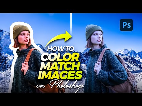 How to Color Match Images in Photoshop (FAST & EASY METHOD)