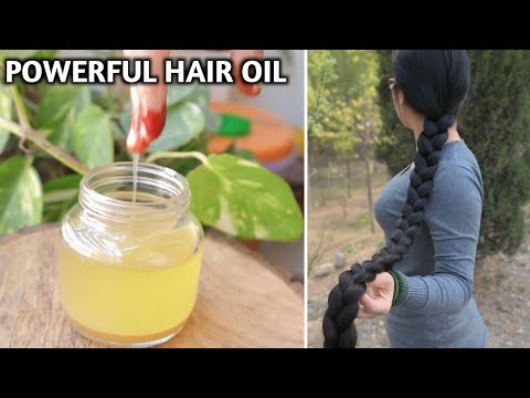 Increase Hair Volume & Turn Thin Hair to Thick Hair - Alovera Oil for Hair Growth & Hair Density