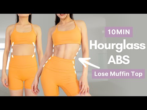 10min Hourglass Abs workout **Repeat this to chinch waist FAST & EFFECTIVE like magic✨(100% Result)