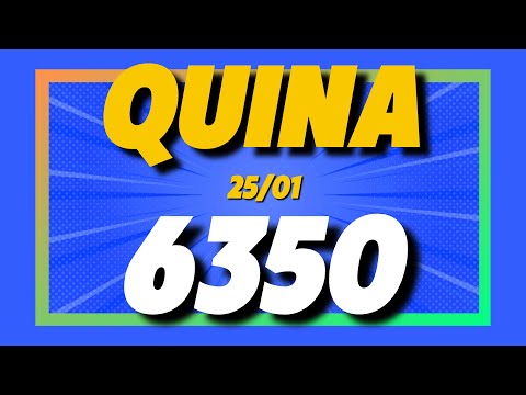 Resultado da Quina 6350
