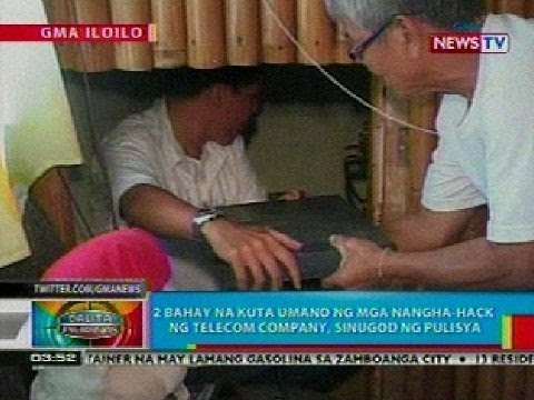 2 bahay na kuta umano ng mga nangha-hack ng telecom company, sinugod ng