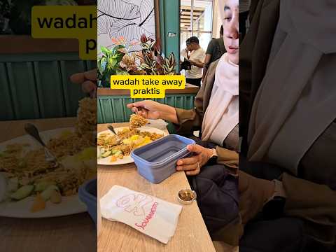 Kurangi Sampah Saat Take Away makanan 😍