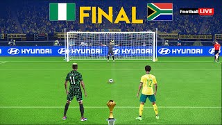 Nigeria vs South Africa - Penalty Shootout - Final 2025 Africa Cup of Nations | PES Gameplay