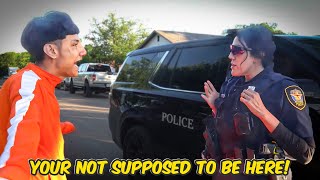 I Survived 24 Hours In Fort Worth After Being Banned!