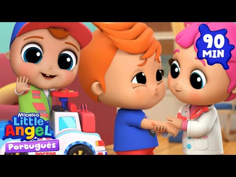 Ai Fiz um Dodói Doutora 👨‍⚕️🚑 | Little Angel e CoComelon - As Músicas da Turminha