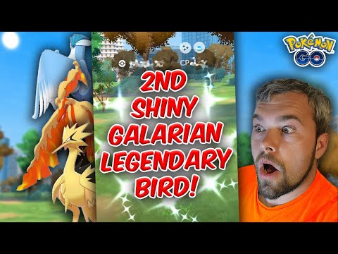 I Caught Another Shiny Galarian Bird! Hundo Palkia Encounter! (Pokémon GO)