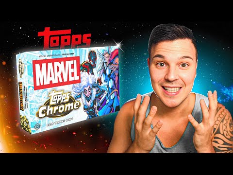 Abriendo la Nueva Topps Marvel Chrome 2025 Hobby Box