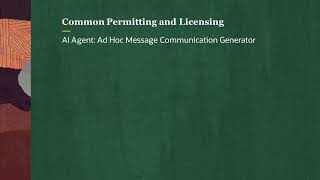 Permitting & Licensing 26C Spotlight