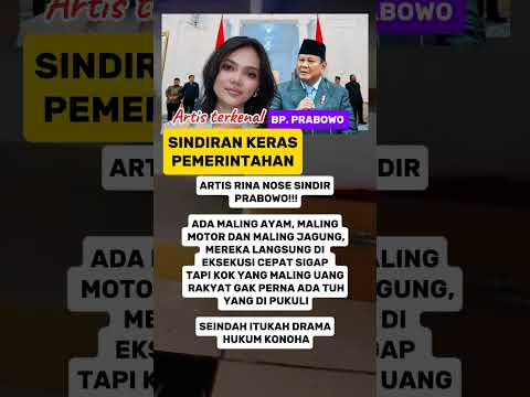 SINDIRAN KERAS ARTIS TERKENAL #news #berita #beritaterkini #rockygerung #beritahariini #shortsviral