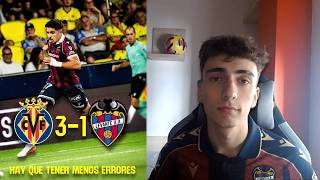 LOS FALLOS TE CUESTA PUNTUAR|POSTPARTIDO|VILLARREAL CF 3-1 LEVANTE UD|ALBERTLRG