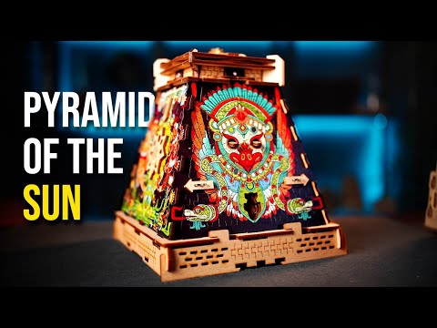 Solving the PYRAMID OF THE SUN puzzle box!!