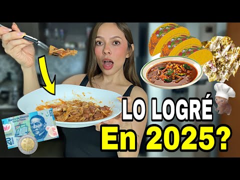 COMIENDO CON SOLO $25 PESOS en 2025 *ES POSIBLE?*