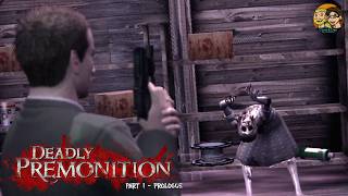 One of the strangest retro horror games EVER!  |  Deadly Premonition - Part 1 Prologue.