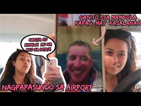 NAGPAPASUNDO SA AIRPORT | AYUSIN DAW NAMIN ANG MARRIAGE NAMIN | TheMcQueens