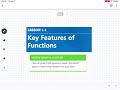 Key Features of Functions in Algebra 2