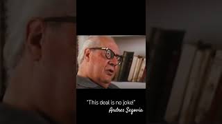 Just for laughs with maestro Segovia. https://www.eliteguitaristclassical.com/pages/home