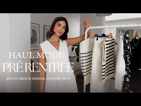 HAUL MODE DE PRÉ RENTRÉE, ORGANISATION ET UPDATE DÉCO | VLOG | ROSEANDMUSC