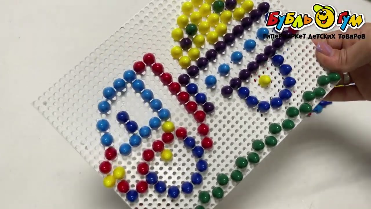 Мозаика Машинка 180эл - видео