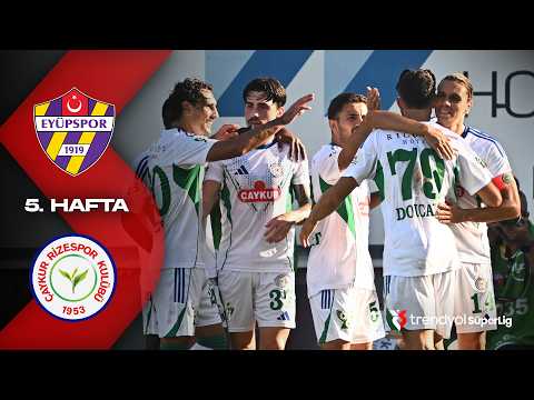 Temps forts du match Eyüpspor - Rizespor