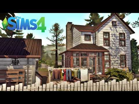 Cozy Artist's Home in Copperdale No CC |The Sims 4