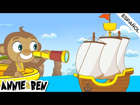 ¡Vi Barcos Navegando! Canciones para niños | Rimas infantiles | Annie y Ben