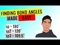 Bond Angles and Hybridization Concepts