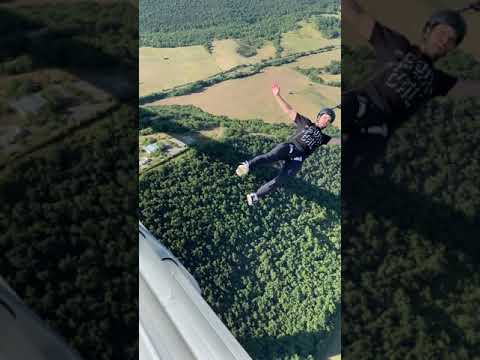 ?FIRST JUMP OF THE DAY