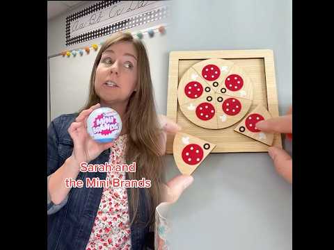 Sarah and Jake 👀 #sarah #thirdgrade #school #kidhumor #minibrands #minibrandspartner