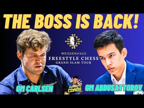 ITO ANG TOTOONG MAGNUS! BACKTI TO BUSINESS SI BOSSING! Carlsen vs Abdusattorov! FreeStyle Chess