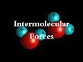 Intermolecular Forces and Their Effects