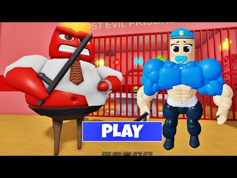 SCARY ANGER BARRY'S PRISON RUN! SCARY OBBY ALL JUMPSCARE #roblox #obby