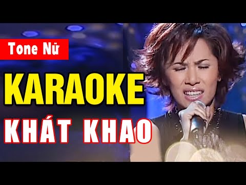 Khát Khao Karaoke Tone Nữ | Phương Nghi | Asia Karaoke Beat Chuẩn