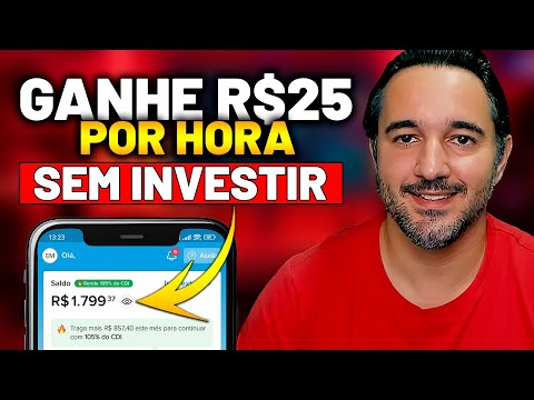 NOVA PLATAFORMA PAGANDO R$25 POR HORA - SEM INVESTIR