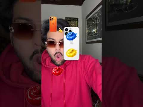 iPHONE 17 PRO MAX COSMIC ORANGE ๐งฝ๐ฅ#colormixing #filterchallenge #funny #brainrot #memes