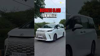 The Lexus LM 350h is one of the rarest luxury MPVs on Indian roads.