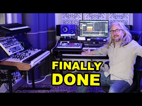 MY NEW EPIC HOME STUDIO // Full Tour and Synth Setup Tips & Tricks