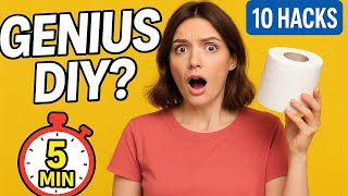 Only 5 Minutes?! 10 Genius DIY Hacks You’ll Wish You Knew Sooner!