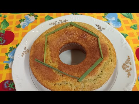 bolo de erva sidreira fofinho fácil rápido e delicioso