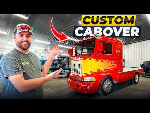 One of a Kind Mack Cabover Semi Truck, HAND BUILT!